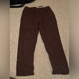 Vans relaxed brown pants